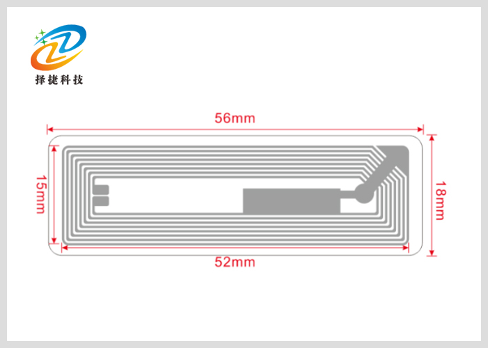 NFC標(biāo)簽 Ntag216 56mm*18mm -上海擇捷智能科技有限公司