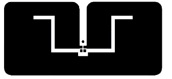 抗液體試管RFID標簽ZJKY5025A產品芯片圖