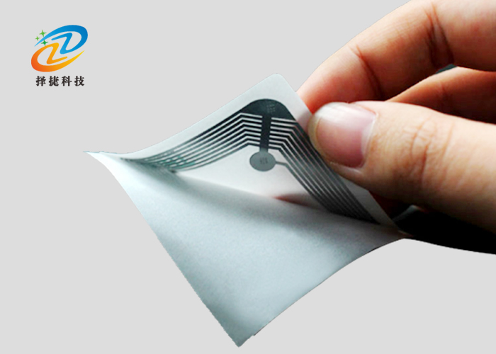 高頻空白銅版紙標簽 I-code X 50*50mm實拍展示三