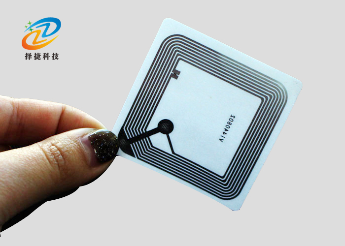 高頻空白銅版紙標簽 I-code X 50*50mm實拍展示四