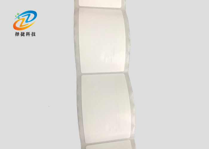 高頻空白銅版紙標簽 FM1108 86*54mm實拍展示一