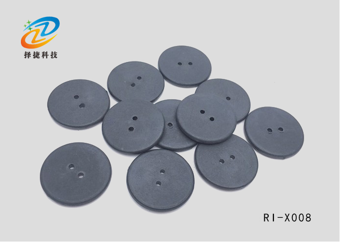PPS 耐高溫洗滌電子標(biāo)簽RI-X008 直徑25.5mm產(chǎn)品實(shí)拍圖一