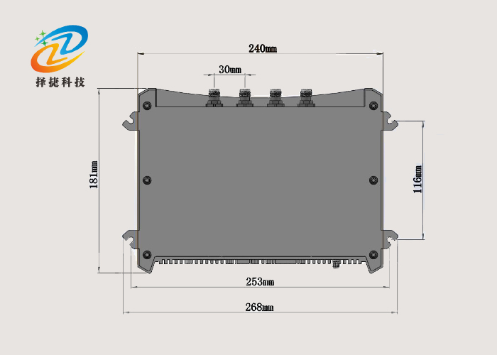 遠距離超高頻電子標簽分體機ZJ-F503-4A/IP實拍展示圖二