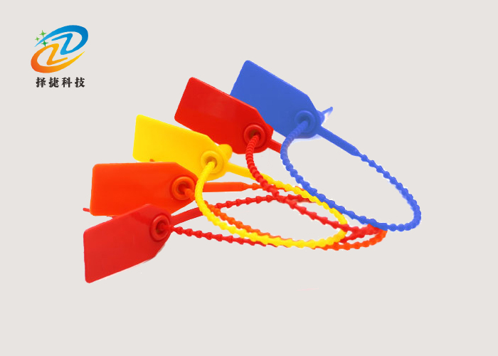 一次性防盜標(biāo)牌扎帶ZJ-PS602實(shí)拍展示圖一