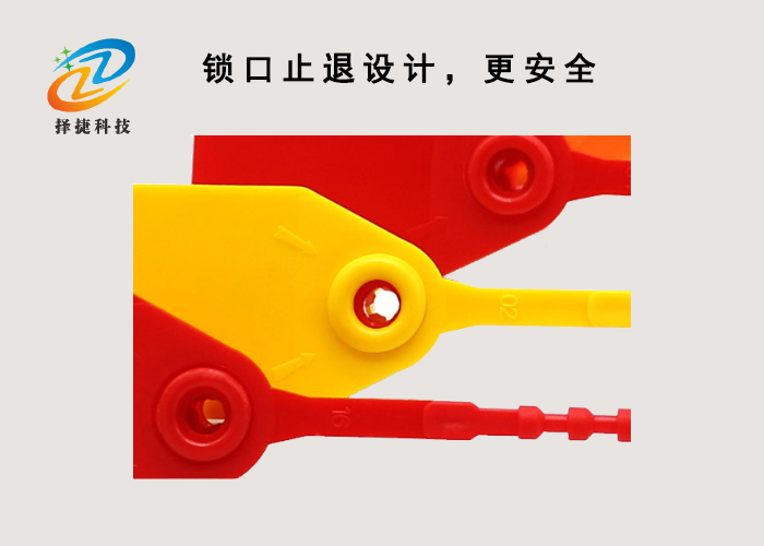 一次性防盜標(biāo)牌扎帶ZJ-PS602實(shí)拍展示圖三