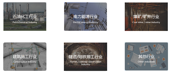 人員定位系統(tǒng)適用行業(yè)圖