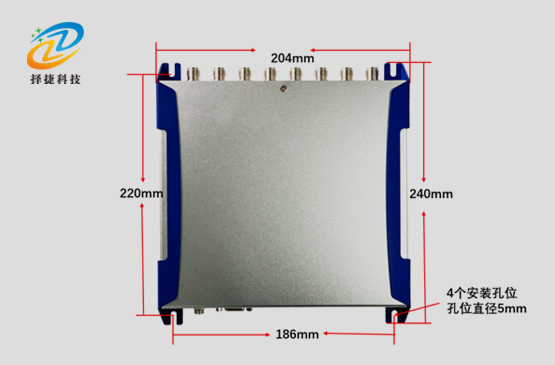 超高頻八通道分體機(jī)ZJF202-8A示意圖3