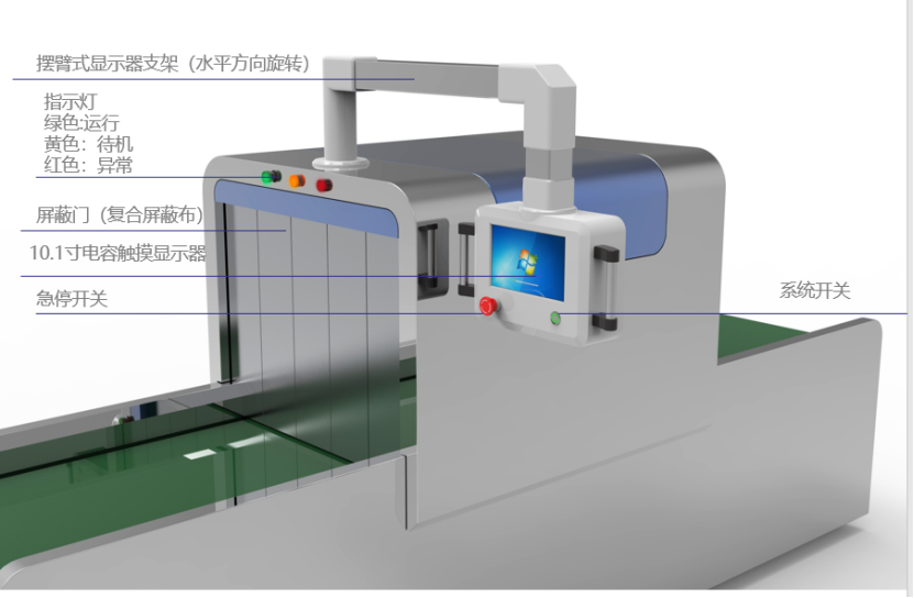 RFID通道機ZJTD03展示圖片1
